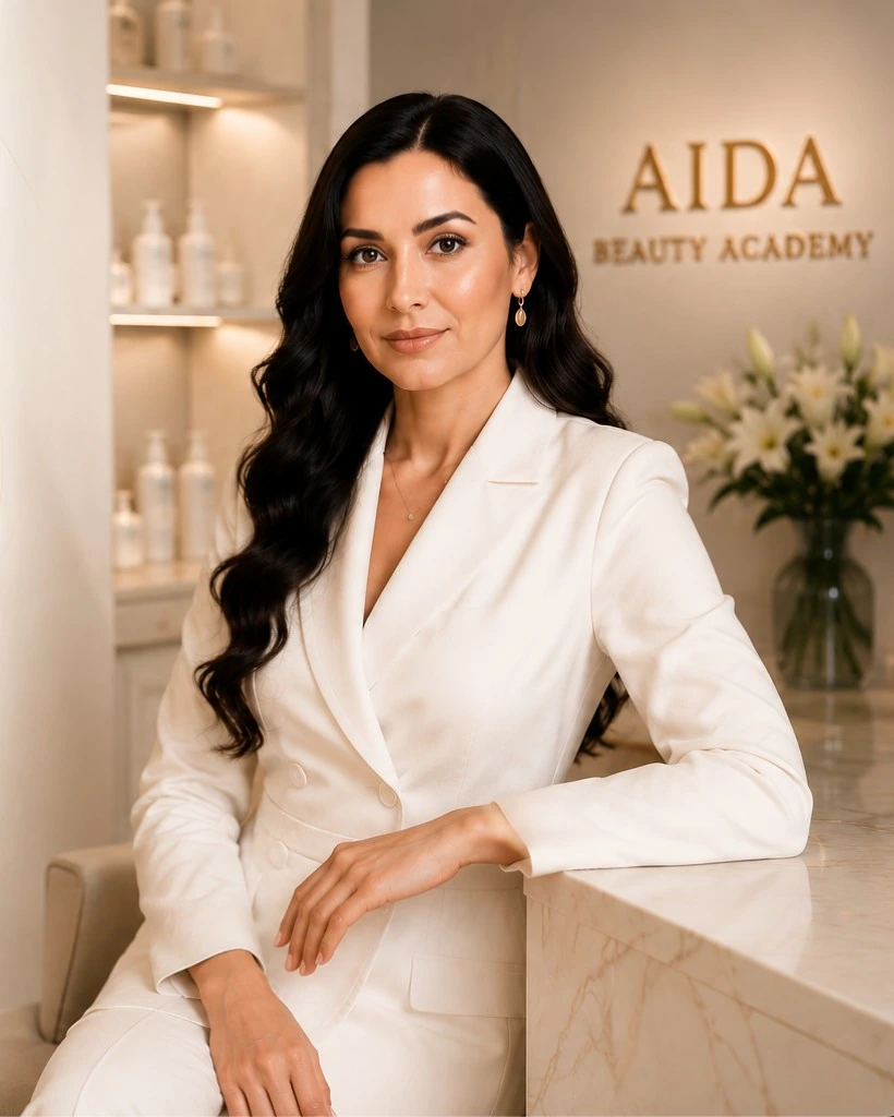 Аида Хазиева, основатель AIDA Beauty Academy, преподаватель косметологии и электроэпиляции