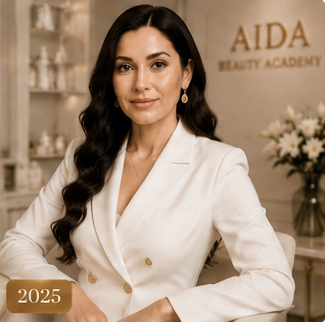 2025, Аида Хазиева, основатель AIDA Beauty Academy